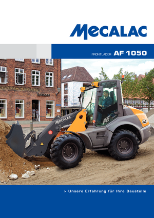 Ładowarki kołowe Mecalac AF 1050