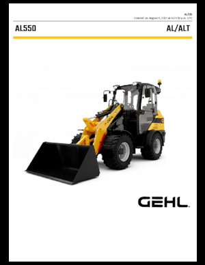 Ładowarki kołowe Gehl AL550