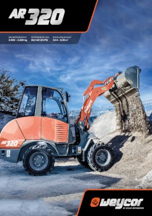 Ładowarki kołowe weycor AR 320