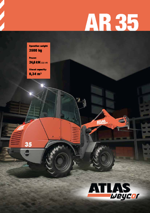 Ładowarki kołowe Atlas AR 35