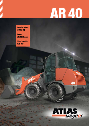 Ładowarki kołowe Atlas AR 40