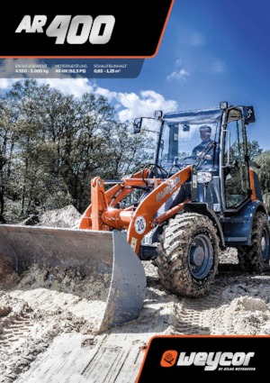 Ładowarki kołowe weycor AR 400