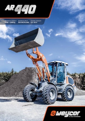 Ładowarki kołowe weycor AR 440