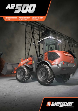 Ładowarki kołowe weycor AR 500