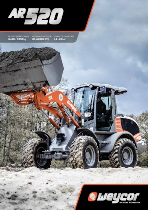 Ładowarki kołowe weycor AR 520