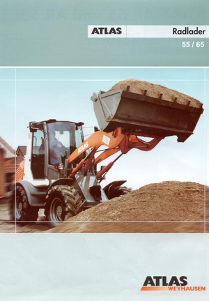 Ładowarki kołowe Atlas AR 55