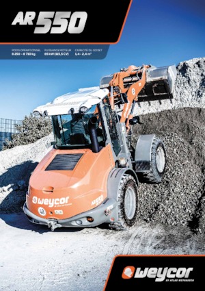 Ładowarki kołowe weycor AR 550