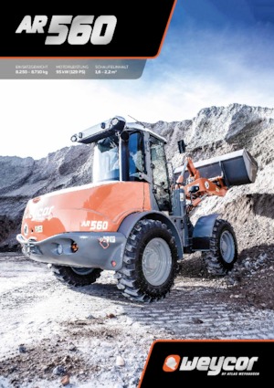 Ładowarki kołowe weycor AR 560