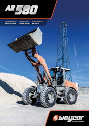 Ładowarki kołowe weycor AR 580