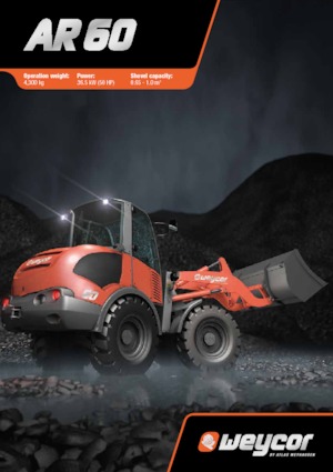 Ładowarki kołowe Atlas-weycor AR 60