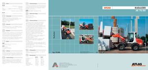 Ładowarki kołowe Atlas AR 70