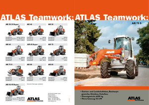 Ładowarki kołowe Atlas AR 75 S