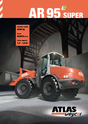 Ładowarki kołowe Atlas AR 95 E Super