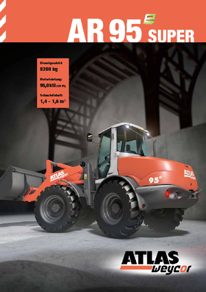 Ładowarki kołowe Atlas AR 95 E Super
