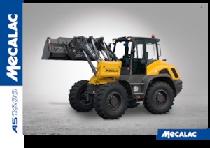 Ładowarki kołowe Mecalac AS1600