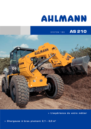 Ładowarki kołowe Ahlmann AS 210 e