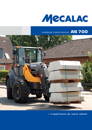 Ładowarki kołowe Mecalac AS 700