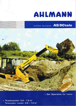 Ładowarki kołowe Ahlmann AS 90 tele