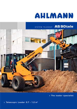 Ładowarki kołowe Ahlmann AS 90 tele