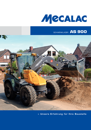 Ładowarki kołowe Mecalac AS 900