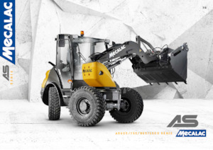 Ładowarki kołowe Mecalac AS1000