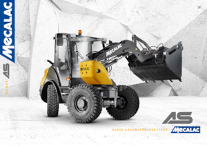 Ładowarki kołowe Mecalac AS1000