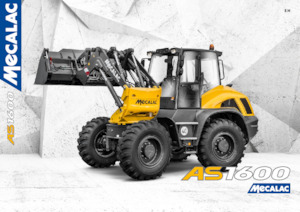 Ładowarki kołowe Mecalac AS1600