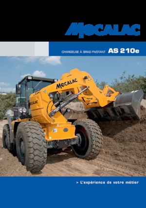 Ładowarki kołowe Mecalac AS210e