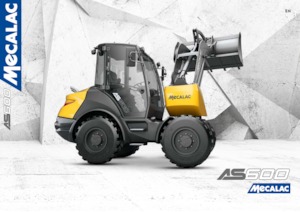 Ładowarki kołowe Mecalac AS600