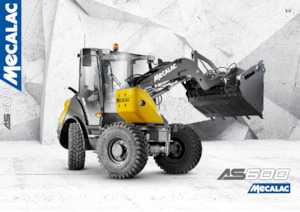 Ładowarki kołowe Mecalac AS600