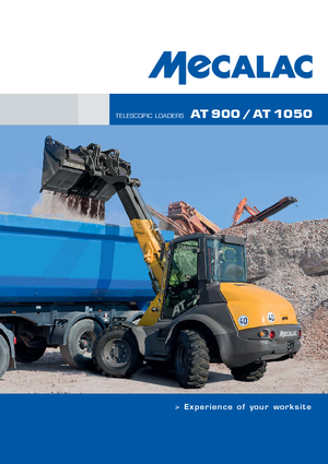 Ładowarki kołowe Mecalac AT 1050