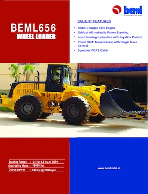 Ładowarki kołowe Beml BEML656