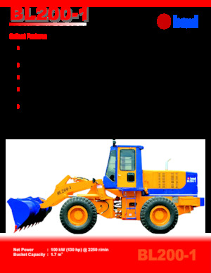 Ładowarki kołowe Beml BL200-1