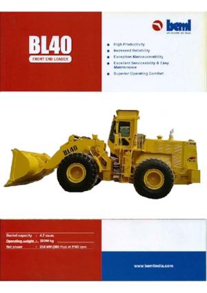 Ładowarki kołowe Beml BL40