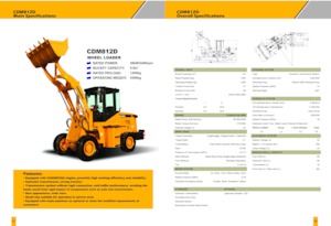 Ładowarki kołowe Lonking CDM858
