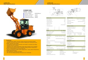 Ładowarki kołowe Lonking CDM818D