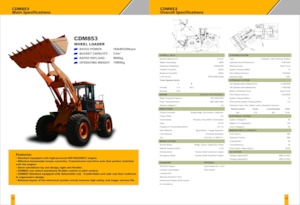 Ładowarki kołowe Lonking CDM853