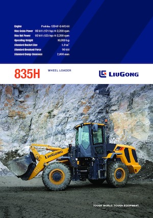 Ładowarki kołowe Liugong 835H