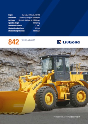 Ładowarki kołowe Liugong 842 