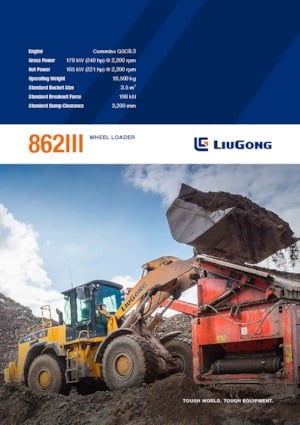 Ładowarki kołowe Liugong 862 