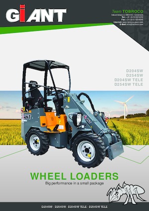 Ładowarki kołowe Giant D 254 SW