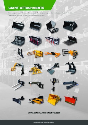 Ładowarki kołowe Giant D 337 T