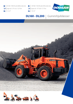 Ładowarki kołowe Doosan DL 200