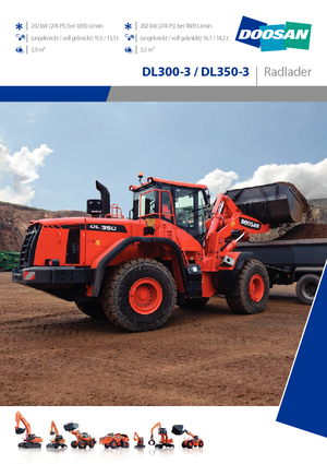 Ładowarki kołowe Doosan DL350-3
