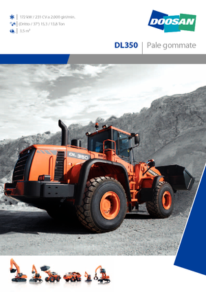 Ładowarki kołowe Doosan DL 350
