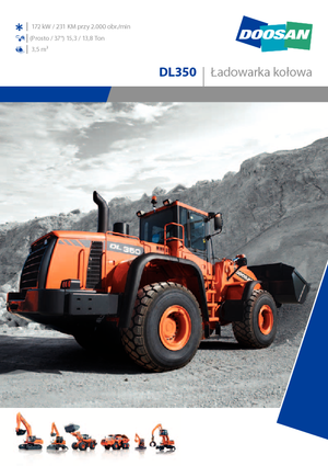 Ładowarki kołowe Doosan DL 350