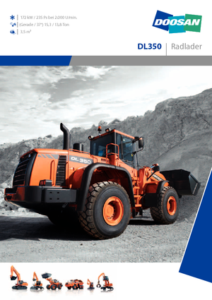 Ładowarki kołowe Doosan DL 350