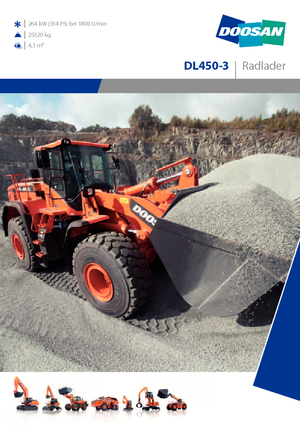 Ładowarki kołowe Doosan DL450-3
