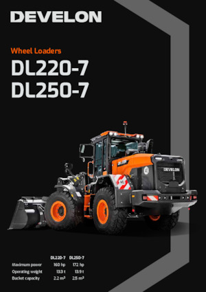 Ładowarki kołowe Develon DL250-7