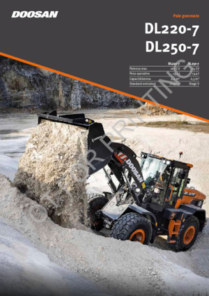 Ładowarki kołowe Doosan DL250-7